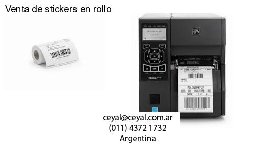 Venta de stickers en rollo