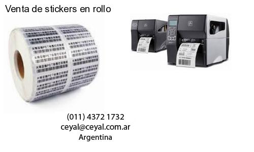 Venta de stickers en rollo