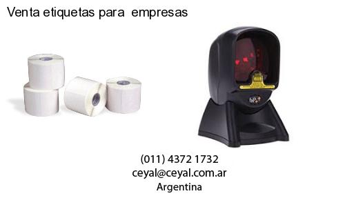Venta etiquetas para  empresas