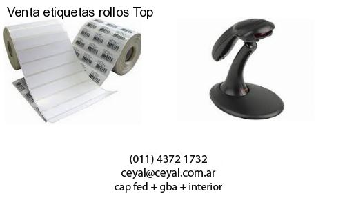 Venta etiquetas rollos Top