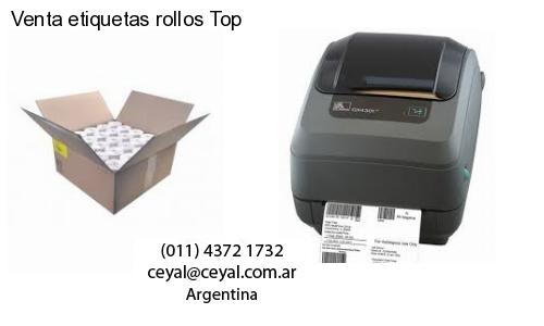 Venta etiquetas rollos Top