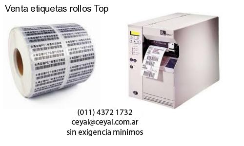 Venta etiquetas rollos Top