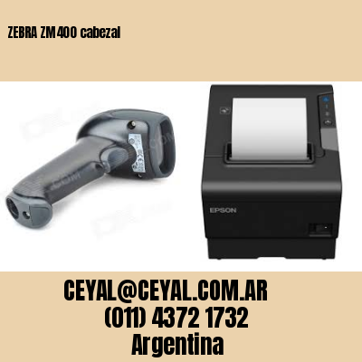 ZEBRA ZM400 cabezal