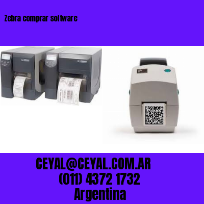 Zebra comprar software