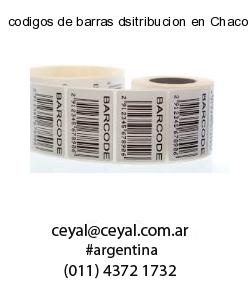 codigos de barras dsitribucion en Chaco