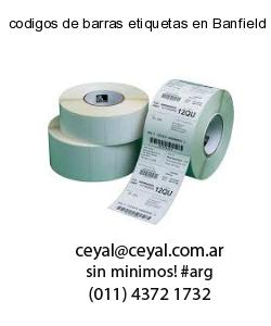 codigos de barras etiquetas en Banfield