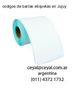 codigos de barras etiquetas en Jujuy
