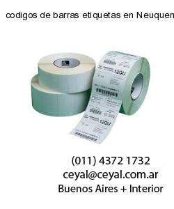 codigos de barras etiquetas en Neuquen
