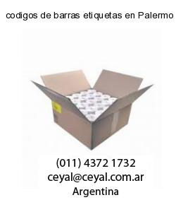codigos de barras etiquetas en Palermo