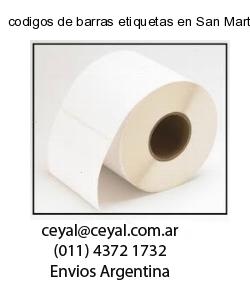 codigos de barras etiquetas en San Martín