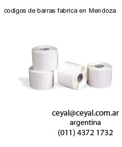 codigos de barras fabrica en Mendoza