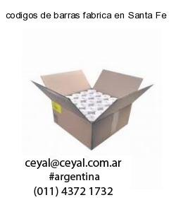 codigos de barras fabrica en Santa Fe