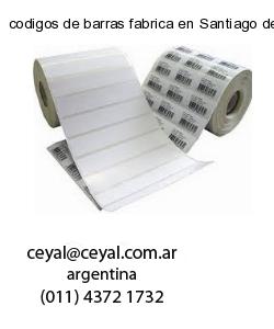 codigos de barras fabrica en Santiago del Estero