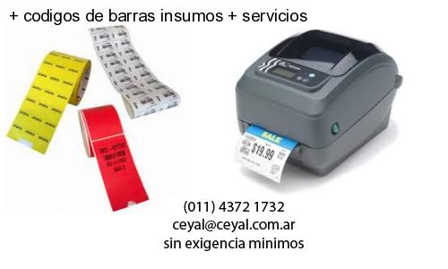   codigos de barras insumos   servicios