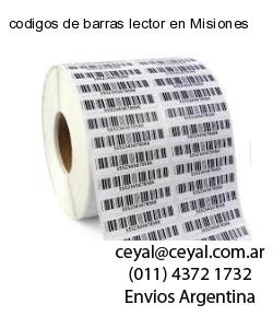 codigos de barras lector en Misiones