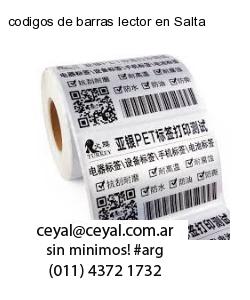 codigos de barras lector en Salta