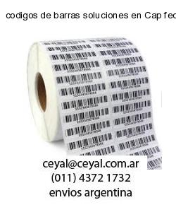 codigos de barras soluciones en Cap fed
