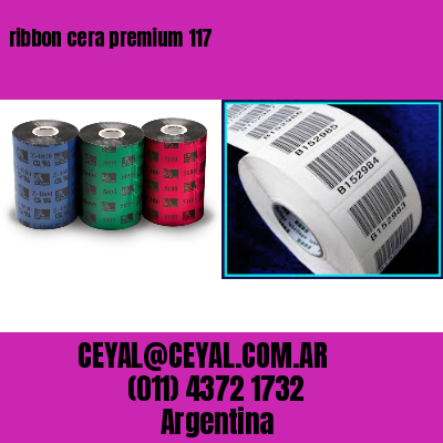 ribbon cera premium 117