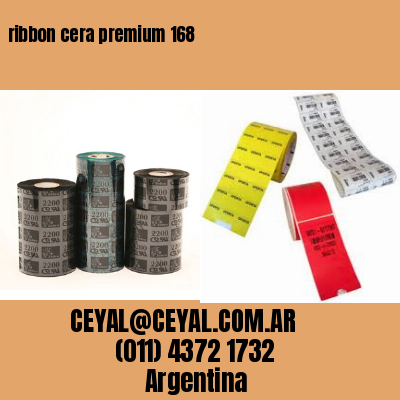 ribbon cera premium 168