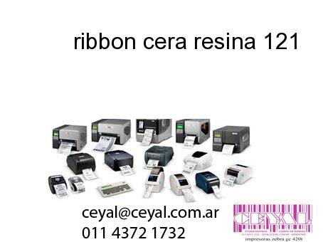 ribbon cera resina 121