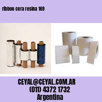ribbon cera resina 169