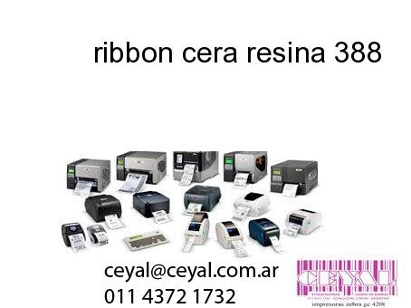 ribbon cera resina 388