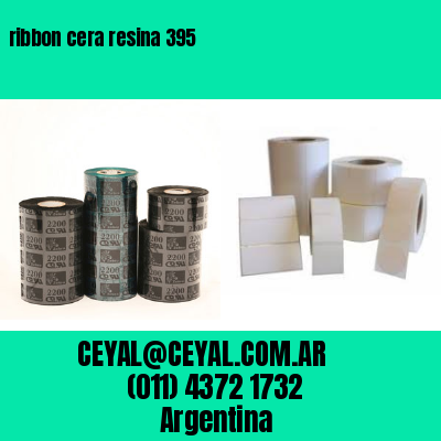 ribbon cera resina 395