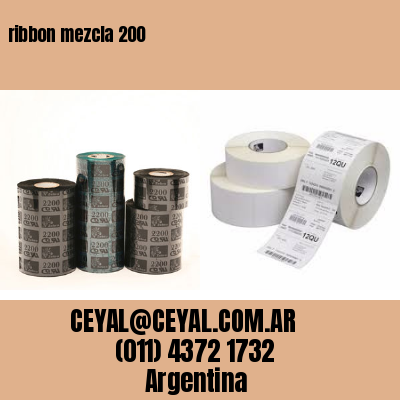 ribbon mezcla 200