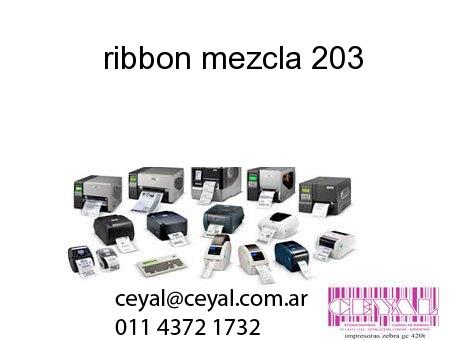 ribbon mezcla 203