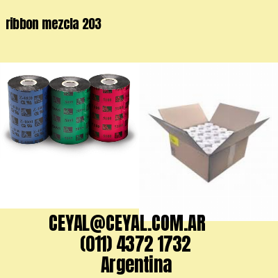 ribbon mezcla 203