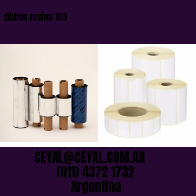 ribbon resina 103