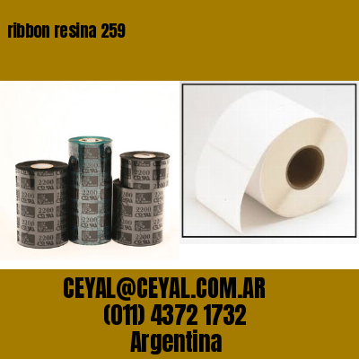 ribbon resina 259