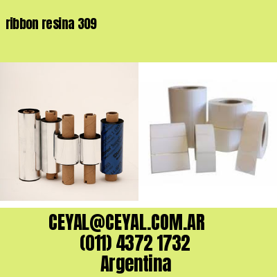 ribbon resina 309