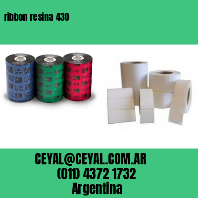 ribbon resina 430