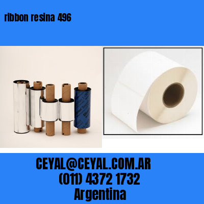 ribbon resina 496