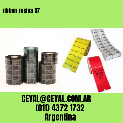 ribbon resina 57