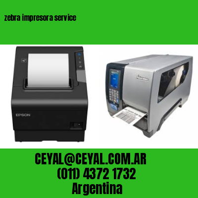 zebra impresora service
