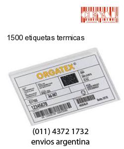 1500 etiquetas termicas