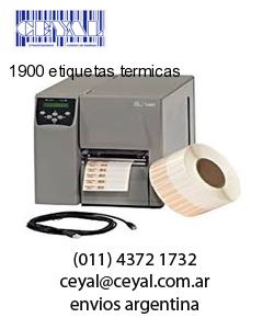 1900 etiquetas termicas