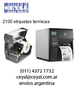 2100 etiquetas termicas