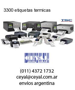 3300 etiquetas termicas