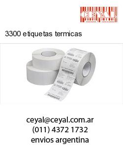 3300 etiquetas termicas