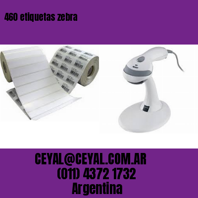 460 etiquetas zebra