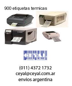 900 etiquetas termicas