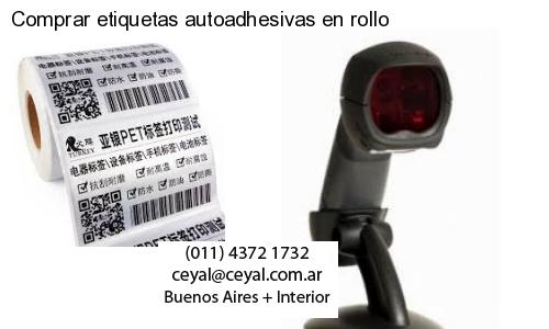 Comprar etiquetas autoadhesivas en rollo