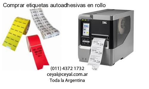 Comprar etiquetas autoadhesivas en rollo