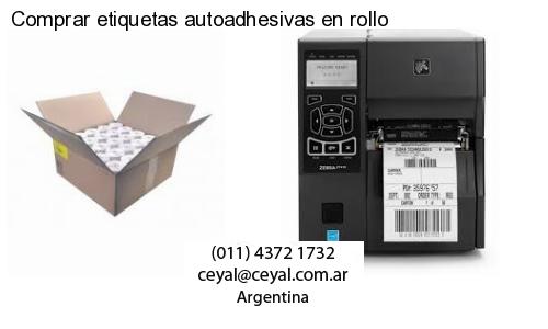 Comprar etiquetas autoadhesivas en rollo
