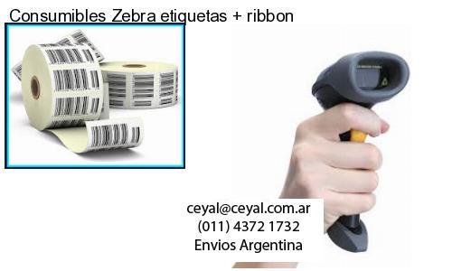Consumibles Zebra etiquetas   ribbon