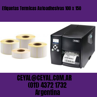 Etiquetas Termicas Autoadhesivas 100 x 150