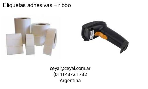Etiquetas adhesivas   ribbo